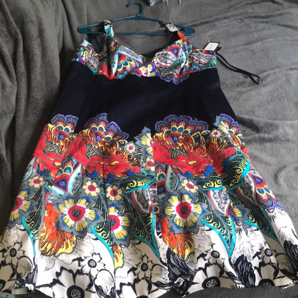 Nine West dark pacific combo dress